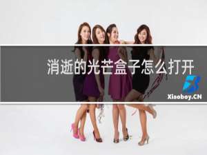 消逝的光芒盒子怎么打开