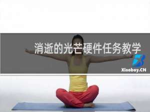 消逝的光芒硬件任务教学