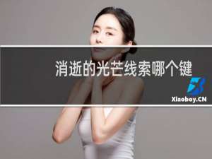 消逝的光芒线索哪个键