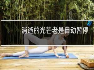 消逝的光芒老是自动暂停