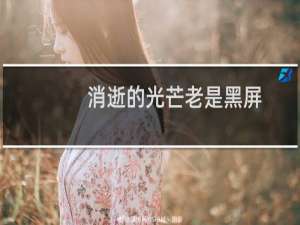 消逝的光芒老是黑屏