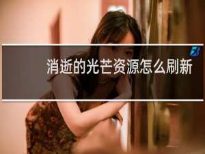 消逝的光芒资源怎么刷新
