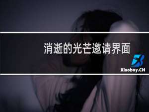 消逝的光芒邀请界面