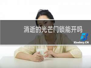 消逝的光芒门锁能开吗