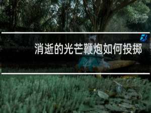 消逝的光芒鞭炮如何投掷