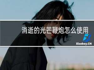消逝的光芒鞭炮怎么使用