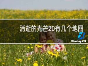 消逝的光芒 有几个地图