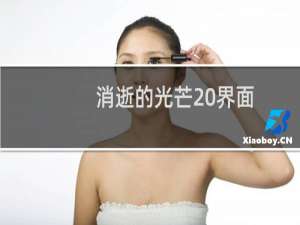 消逝的光芒 界面