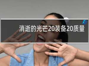 消逝的光芒 装备 质量
