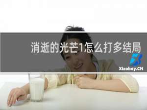 消逝的光芒1怎么打多结局