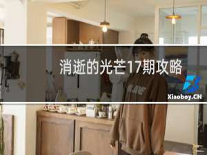 消逝的光芒17期攻略