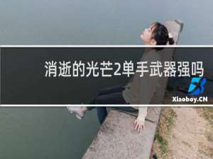 消逝的光芒2单手武器强吗
