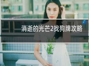 消逝的光芒2找狗牌攻略