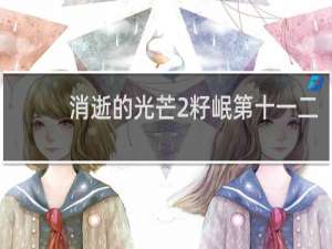消逝的光芒2籽岷第十一二