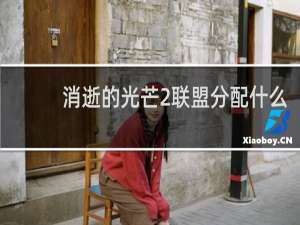 消逝的光芒2联盟分配什么