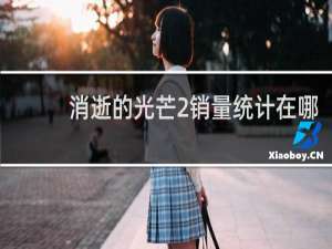 消逝的光芒2销量统计在哪