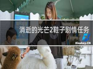 消逝的光芒2鞋子剧情任务