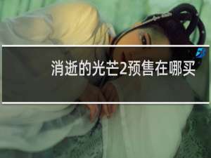 消逝的光芒2预售在哪买