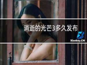 消逝的光芒3多久发布