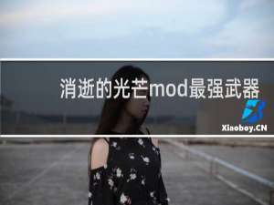 消逝的光芒mod最强武器