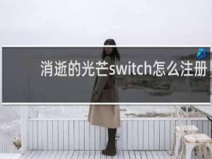 消逝的光芒switch怎么注册