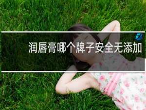 润唇膏哪个牌子安全无添加