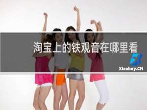 淘宝上的铁观音在哪里看