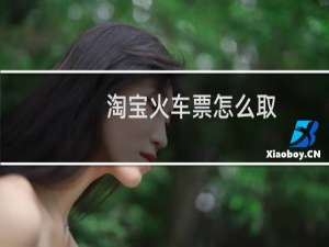 淘宝火车票怎么取