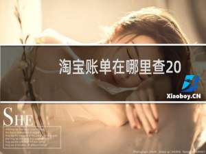 淘宝账单在哪里查2020（淘宝账单在哪里查）