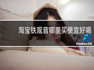 淘宝铁观音哪里买便宜好喝