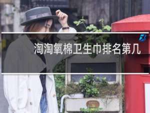 淘淘氧棉卫生巾排名第几