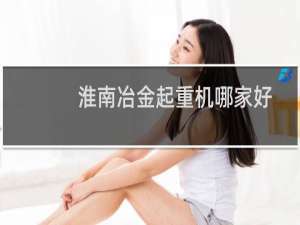 淮南冶金起重机哪家好