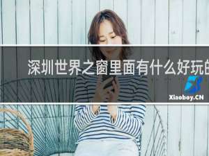 深圳世界之窗里面有什么好玩的