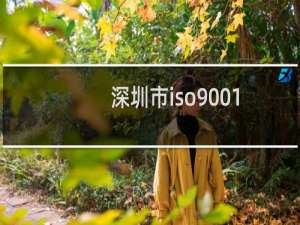 深圳市iso9001