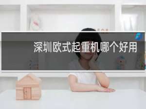 深圳欧式起重机哪个好用