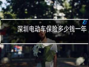 深圳电动车保险多少钱一年