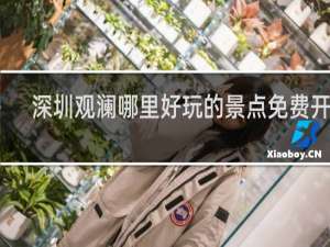 深圳观澜哪里好玩的景点免费开放