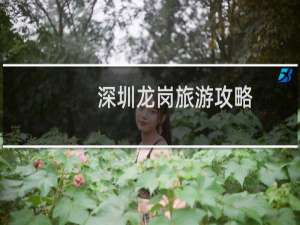 深圳龙岗旅游攻略