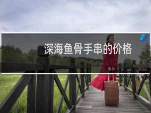 深海鱼骨手串的价格