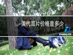 清代耳片价格是多少