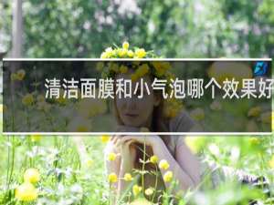 清洁面膜和小气泡哪个效果好