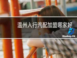 温州入行汽配加盟哪家好