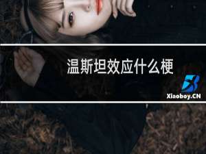 温斯坦效应什么梗