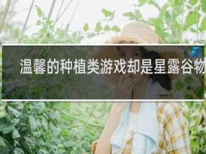 温馨的种植类游戏却是星露谷物语