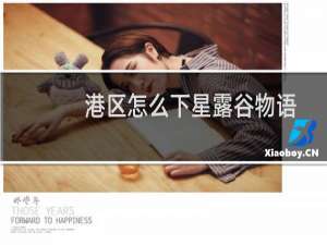 港区怎么下星露谷物语