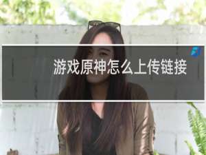游戏原神怎么上传链接