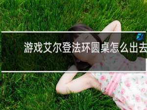 游戏艾尔登法环圆桌怎么出去