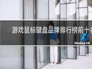 游戏鼠标键盘品牌排行榜前十名