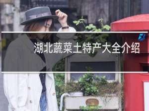 湖北蔬菜土特产大全介绍