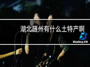 湖北随州有什么土特产啊
